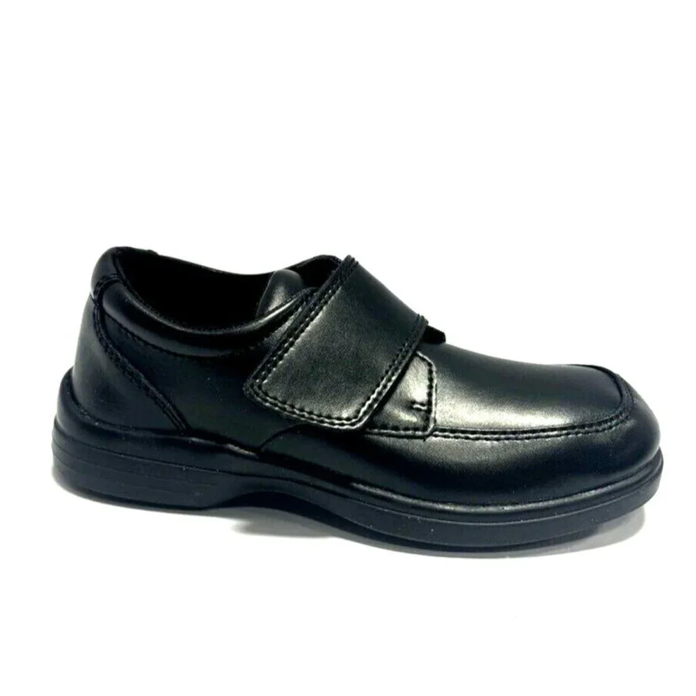 Hush Puppies Little Kids' Gavin Loafer Shoes Black, Boys' Size 11.5M